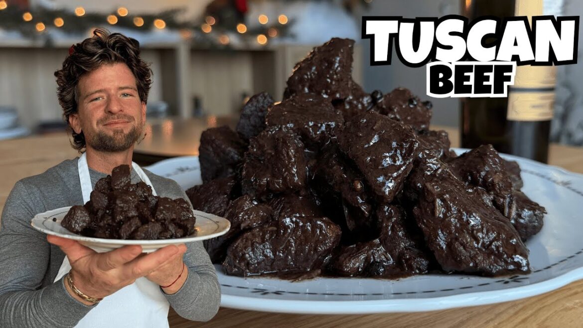 Tuscan Peposo Beef Stew | Authentic Italian Recipe