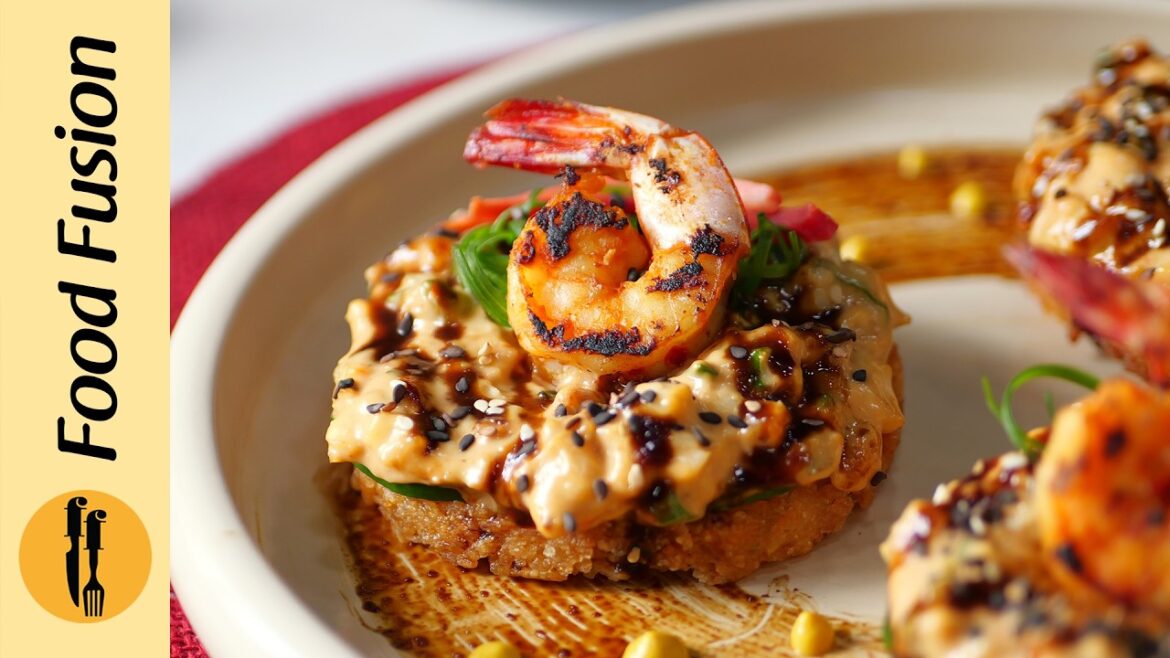 Crispy Sushi Rice Bites Recipe By Food Fusion