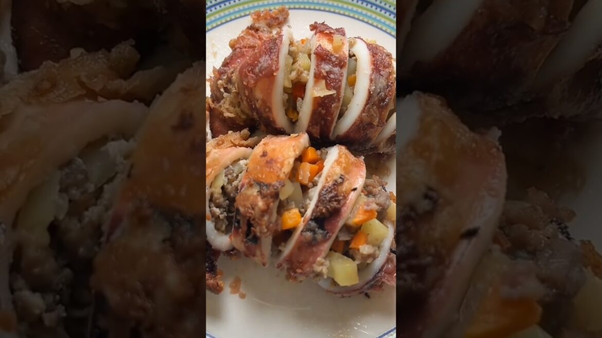 #Rellenong Pusit Recipe: A Perfect Blend of Seafood and Savory Filling"