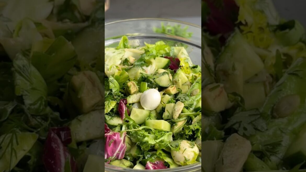 CUCUMBER AND AVOCADO SALAD - INCREDIBLY HEALTHY, 10-Minute Detox!