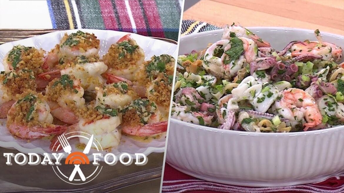 Shrimp Oreganata and Seafood Salad: Get the Holiday Recipes! Shrimp Oreganata and Seafood Salad: Get the Holiday Recipes!