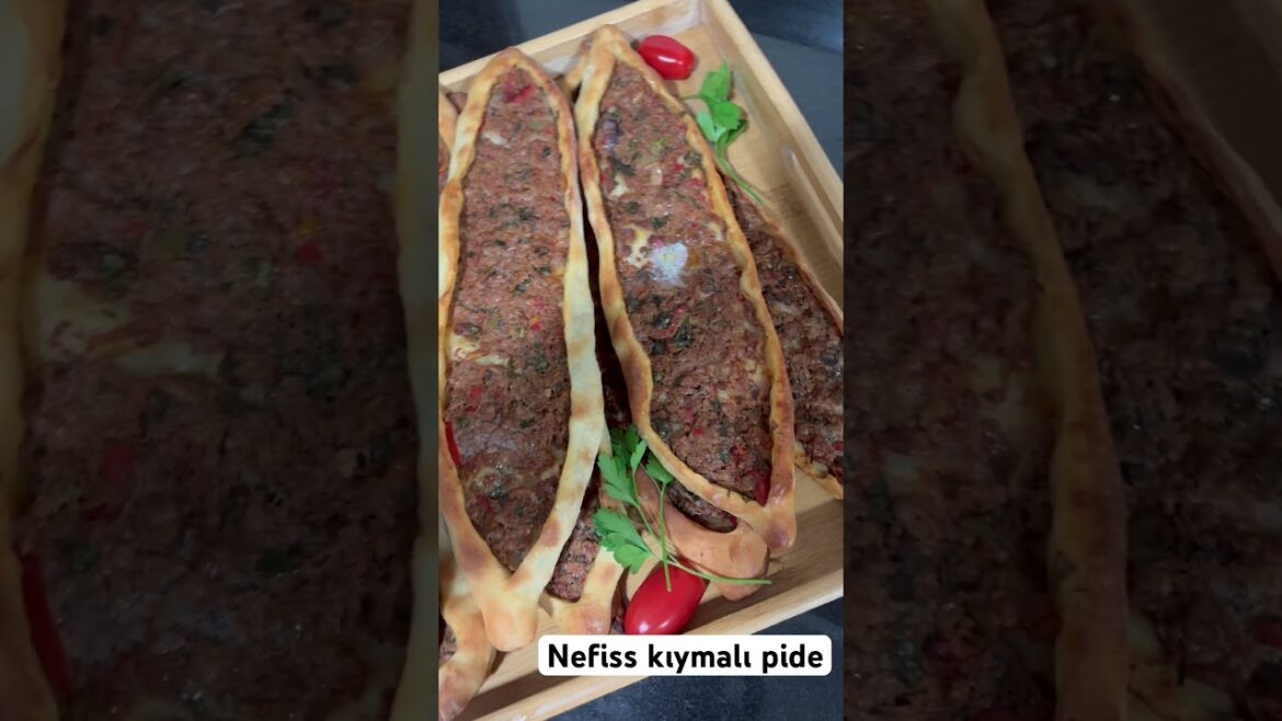 Miss gibi ev yapımı kıymalı tereyağlı pide✨ #kıymalıpide #pidenasılyapılır #bugunnepisirsem