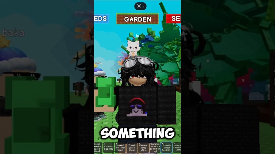 *NEW* BRUSSELS SPROUTS SEED GROW A GARDEN #growagarden #robloxgrowagarden #robloxshorts