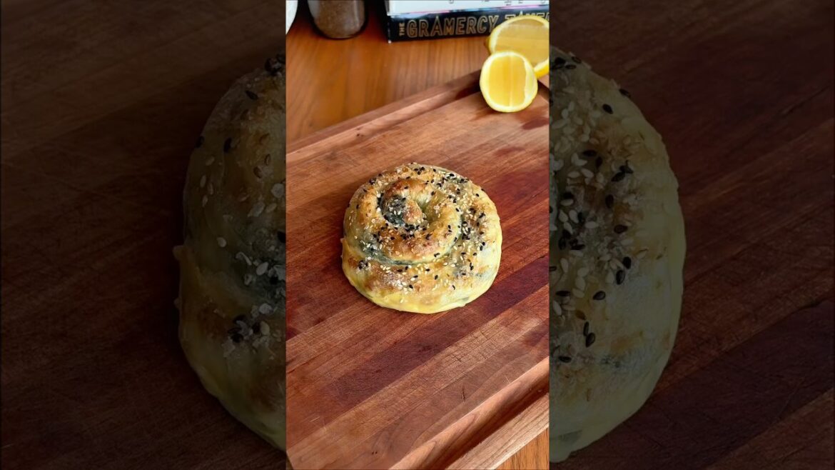 Viral Rice Paper Spanakopita Spiral Hack