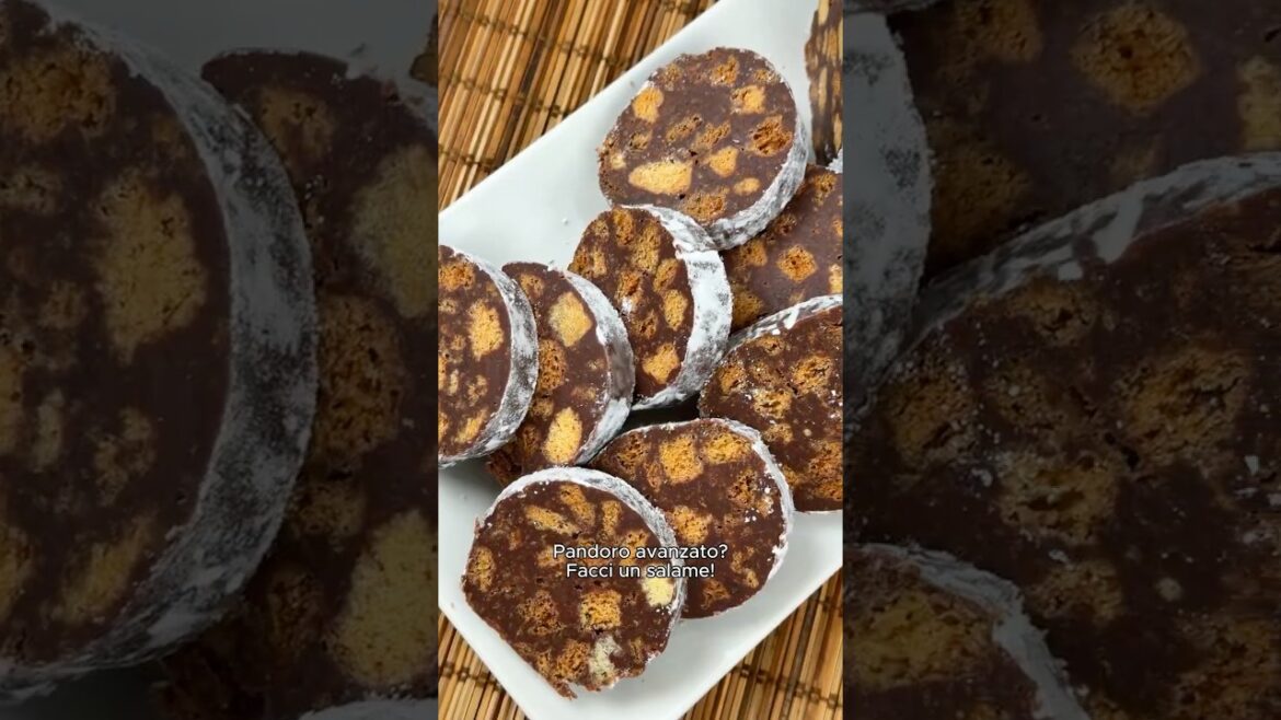 SALAME… DI CIOCCOLATO (CON IL PANDORO AVANZATO): non si butta niente! SALAME... DI CIOCCOLATO (CON IL PANDORO AVANZATO): non si butta niente!