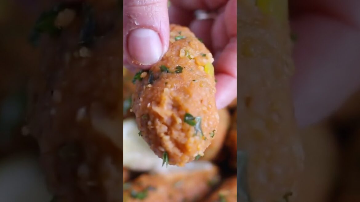 Turkish Vegan Lentil Balls (Mercimek Köftesi) - Recipe link is in the comments