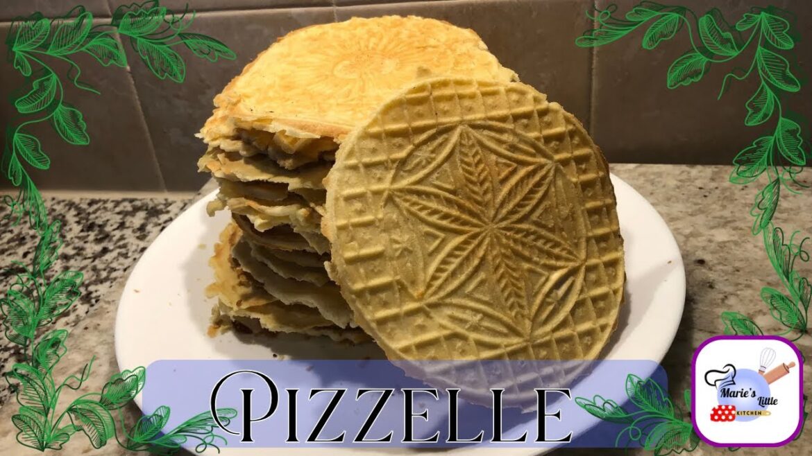 Simply Delicious Homemade Pizzelle Recipe