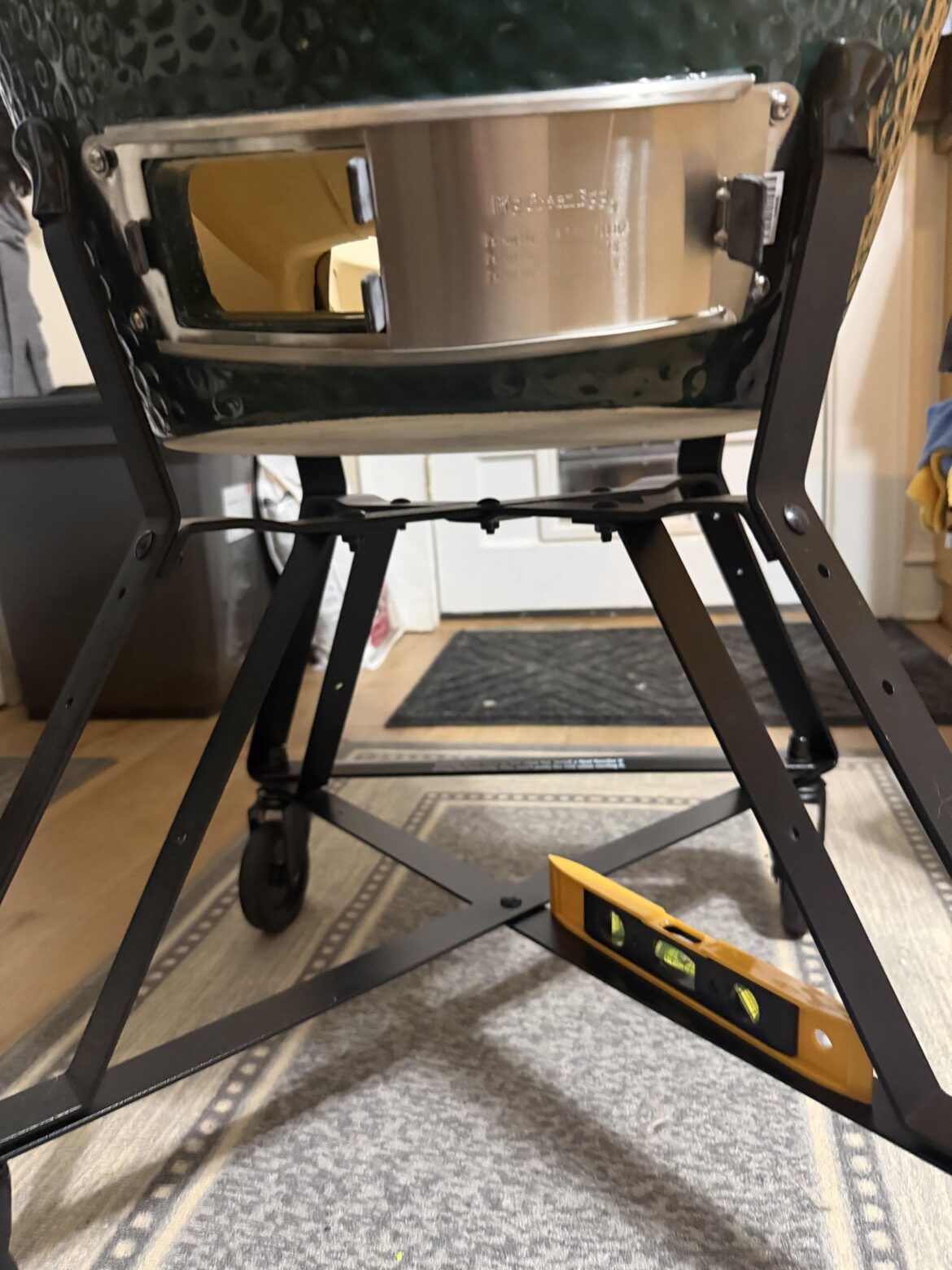 Nest is too tight and doesn’t allow my large egg to sit in the cradle