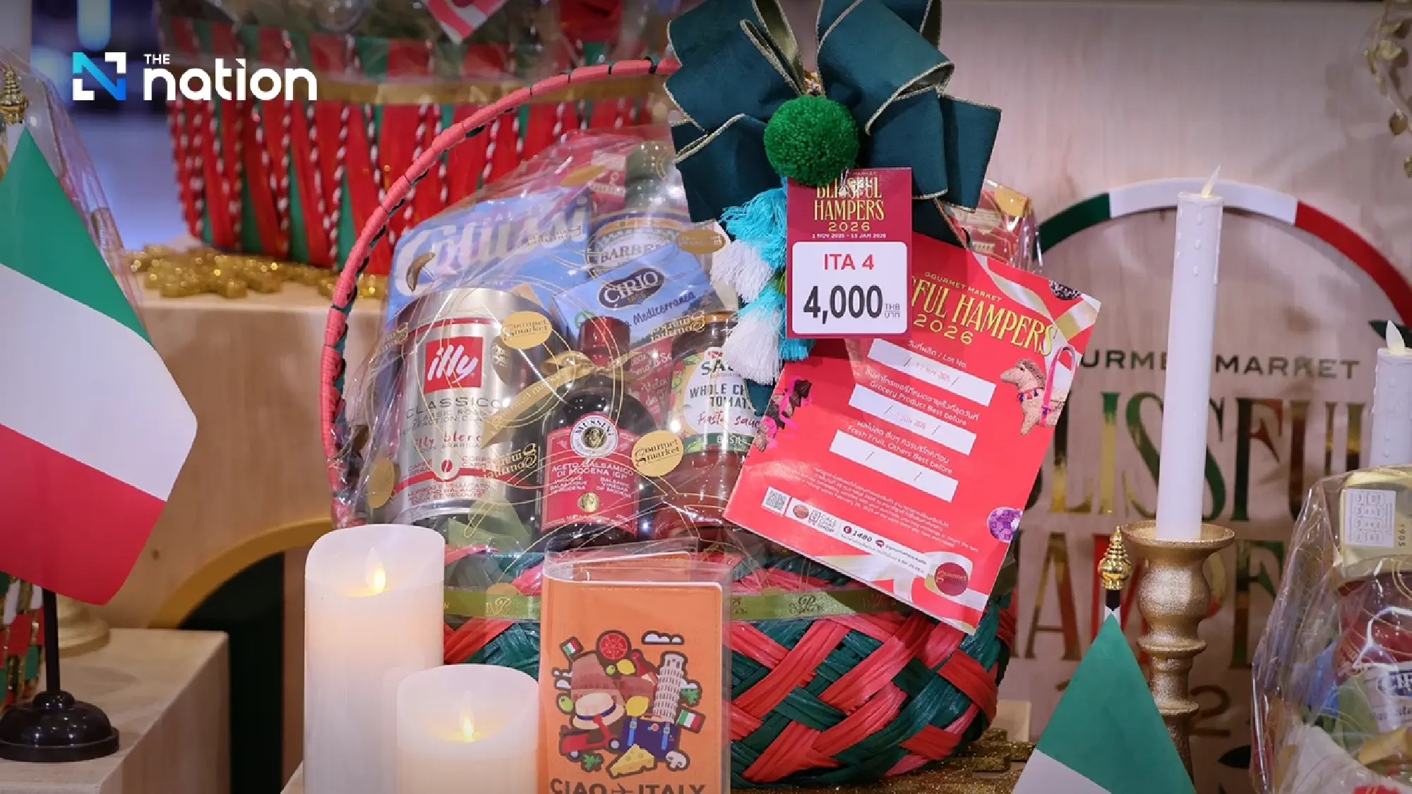 Experience the Taste of Italy: Gourmet Market Launches Italian Hampers in Collaboration with Italian Trade Agency