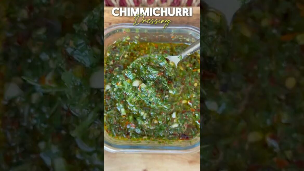 Zesty Chimichurri: the ONLY sauce you need! Herbs, garlic, oil, zing. #chimichurri #recipe #sauce Zesty Chimichurri: the ONLY sauce you need! Herbs, garlic, oil, zing. #chimichurri #recipe #sauce
