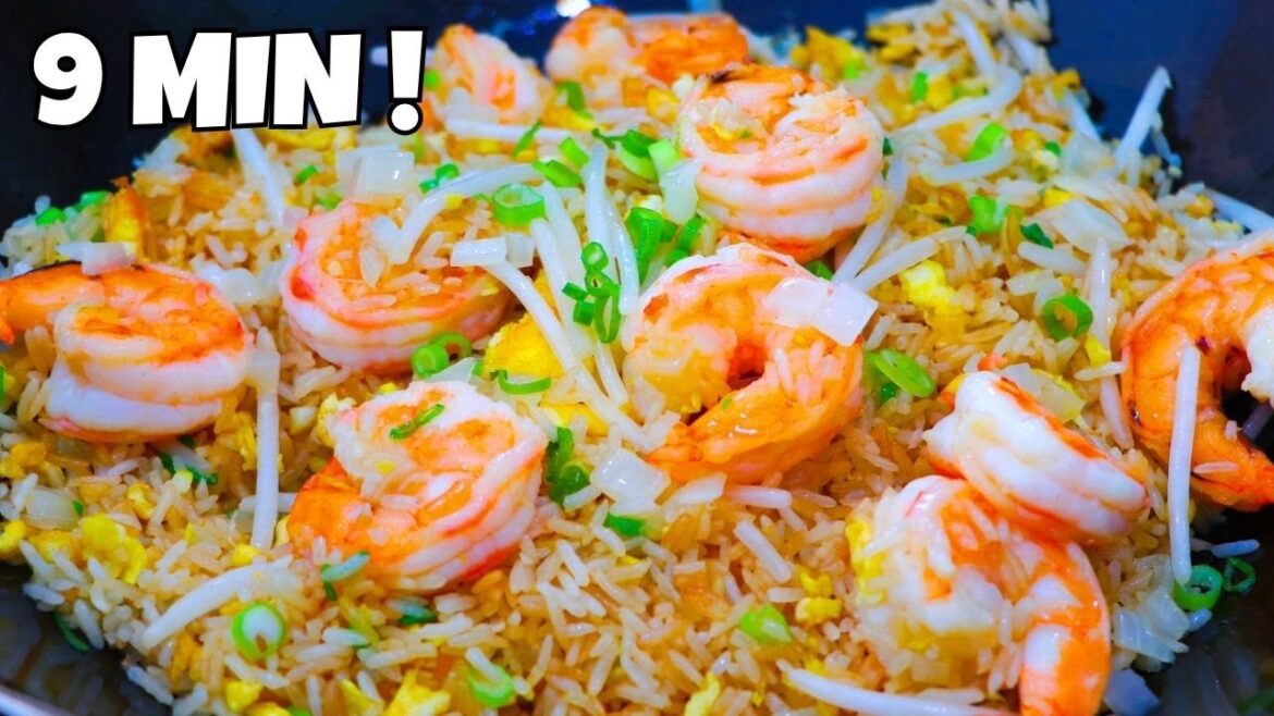 9-Min Shrimp Fried Rice Recipe — So Good! It Beats Every Restaurant!