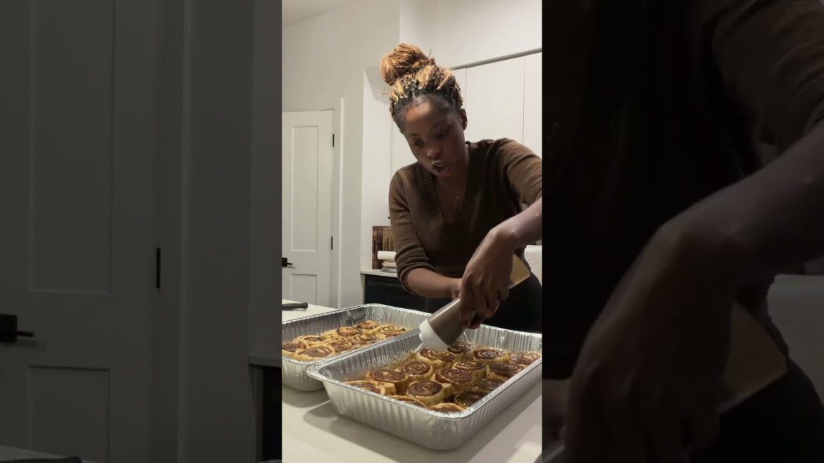 Making 300 HOMEMADE cinnamon rolls from scratch all from home!!!