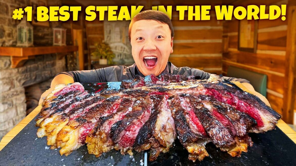 World's #1 BEST Steak! Eating a MONSTER Florentine Steak(Bistecca alla Fiorentina) in Florence Italy