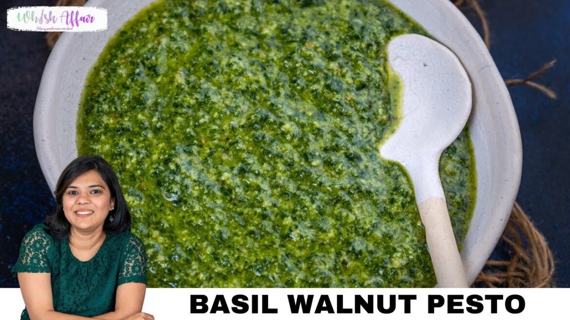 Basil Walnut Pesto Recipe