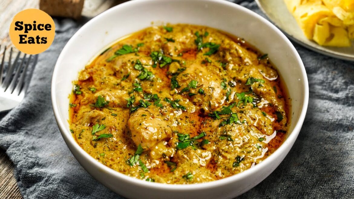 Creamy White Butter Chicken Gravy | White Butter Chicken Recipe