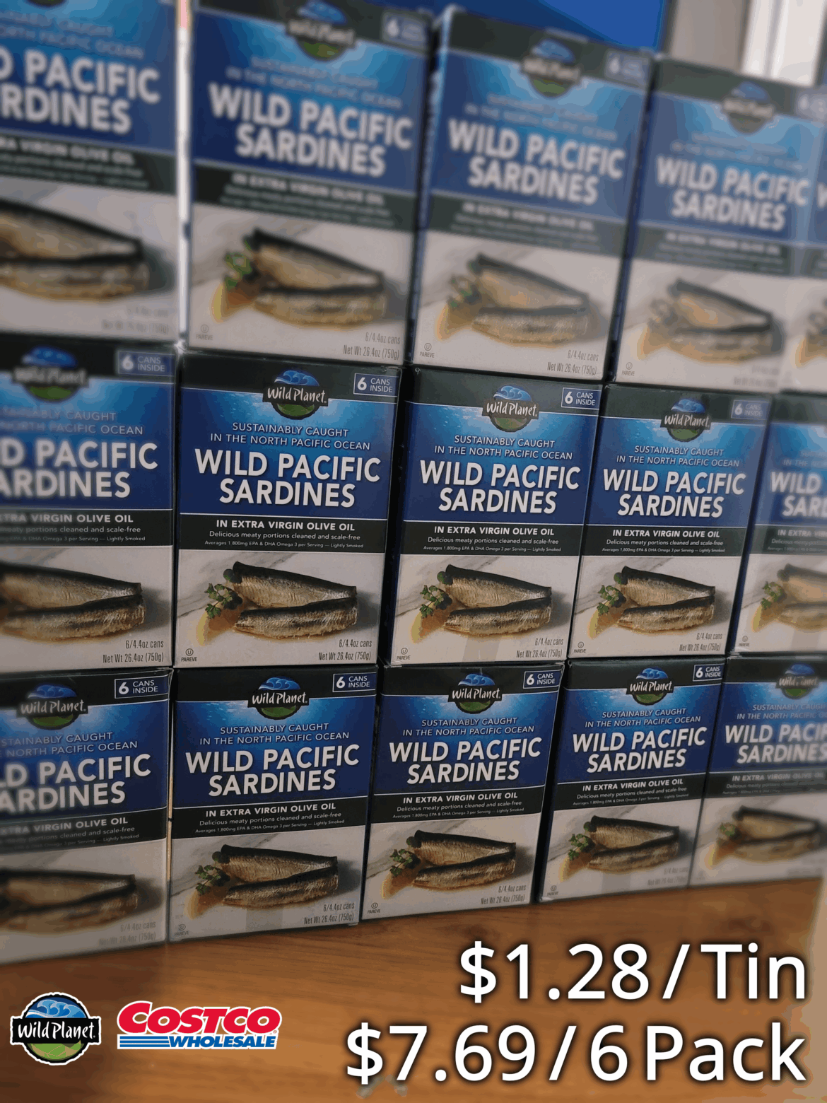 Wild Planet Sardines 30% Off at Costco, Stock Up While You Can!