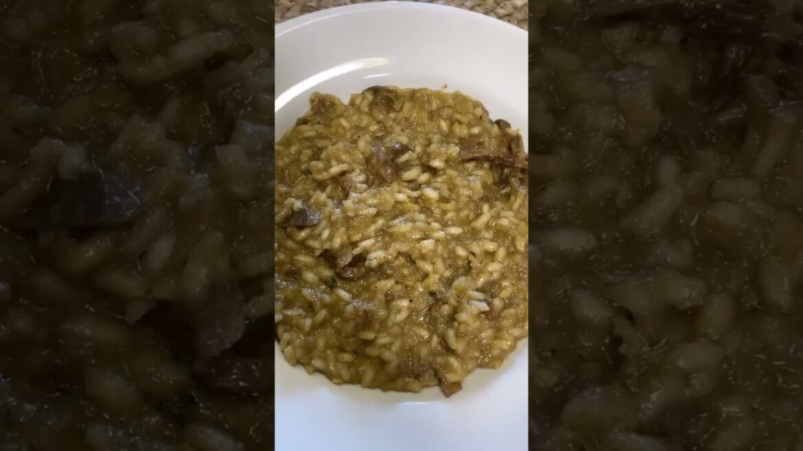 Dried Mushroom Risotto | A Slow Mediterranean Dinner Dried Mushroom Risotto | A Slow Mediterranean Dinner