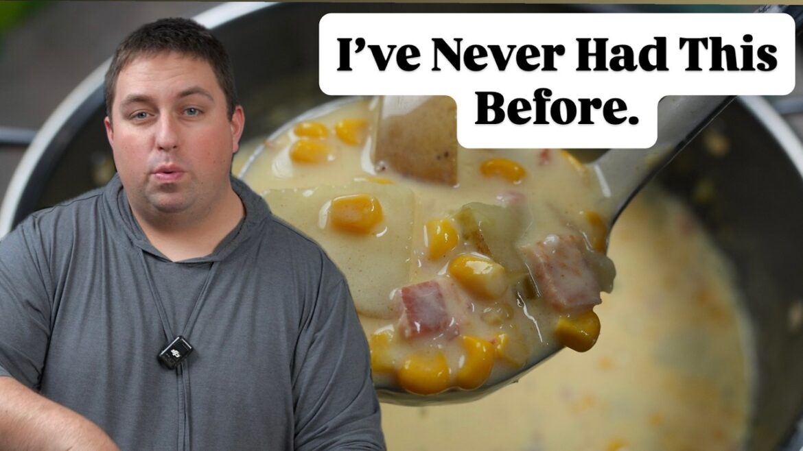 Ive NEVER Made Corn Chowder Before But It Was So Easy.... Now You Have To Make It!