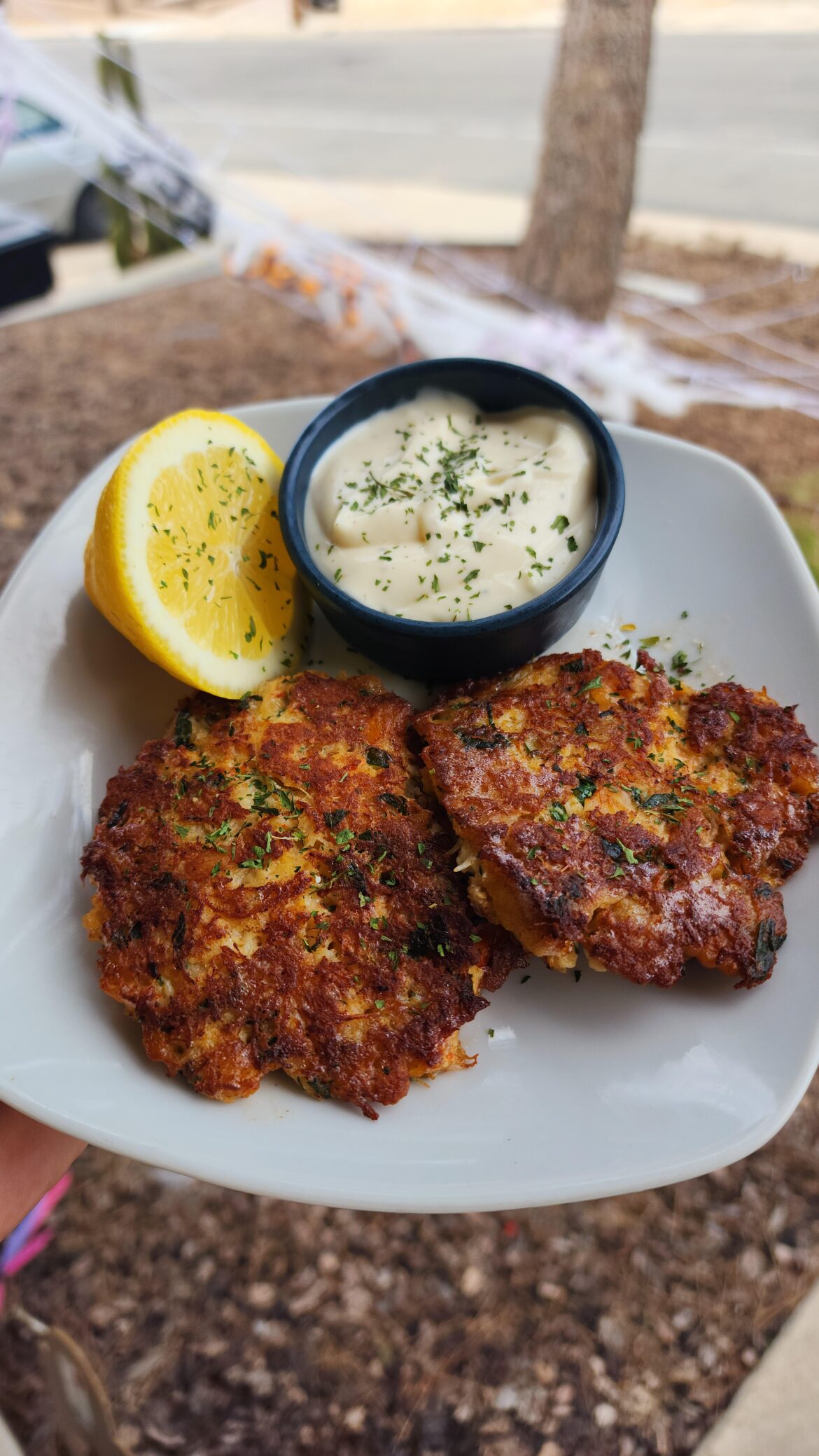 Some crab cakes I made a while back. Some of the best I've made
