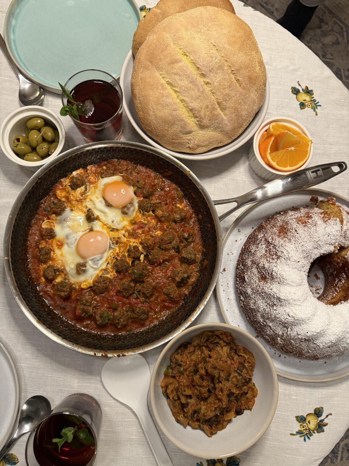 Made some Moroccan food and it was delicious