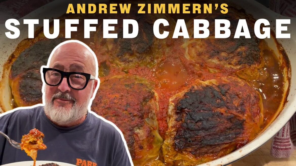 Recipe: Stuffed Cabbage | Andrew Zimmern Recipe: Stuffed Cabbage | Andrew Zimmern