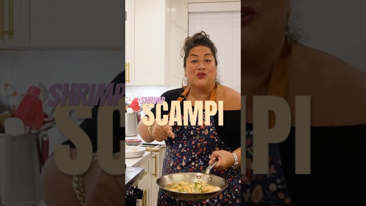 Full video with recipe on my channel now! Shrimp scampi is the best weeknight meal you can ask for.