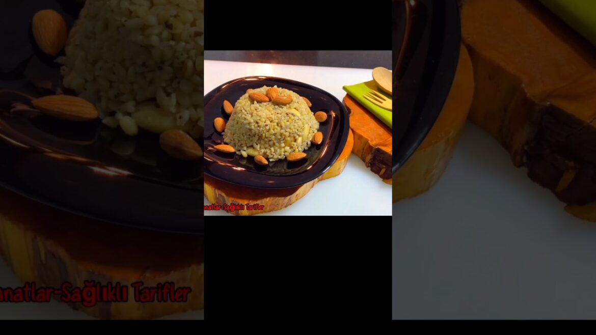 Bademli Bulgur Pilavı Nasıl Yapılır / Almond Rice Recipe