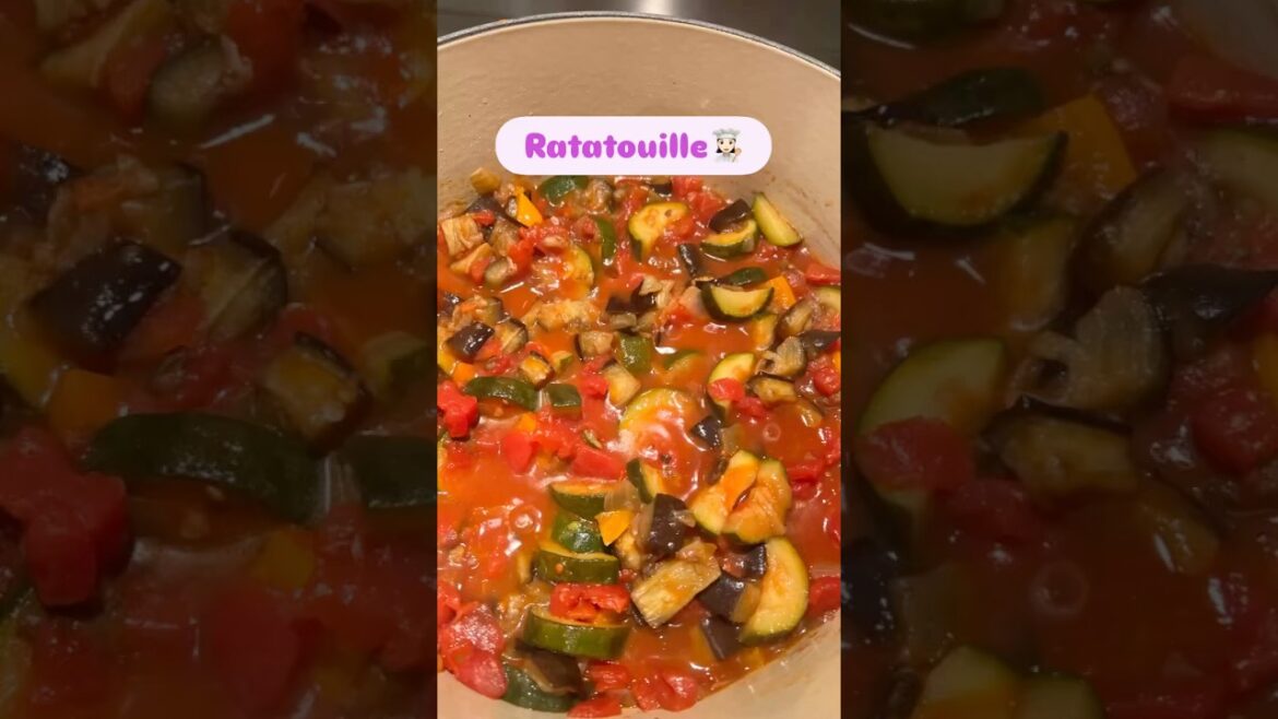 Ratatouille | Easy & Delicious French Vegetable Dish!