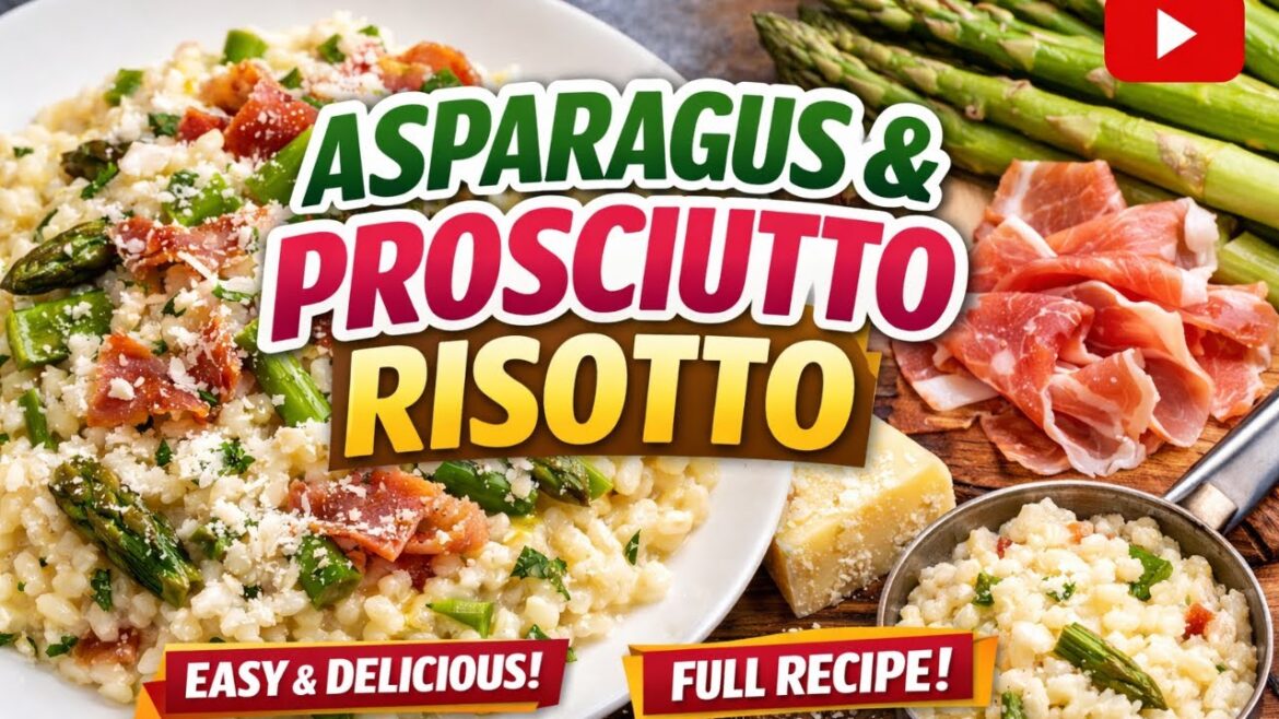 Asparagus and Prosciutto Risotto