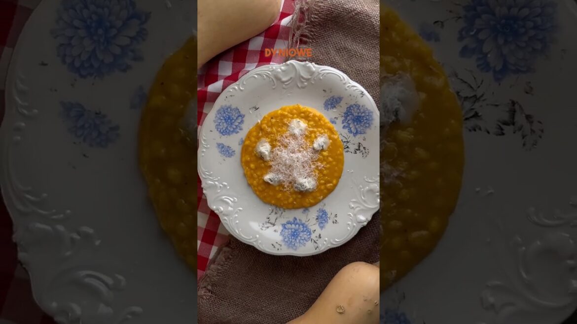 Niesamowicie kremowe risotto z dyni