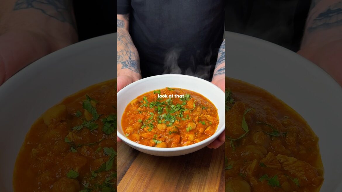 Moroccan Chicken and Lentil Soup