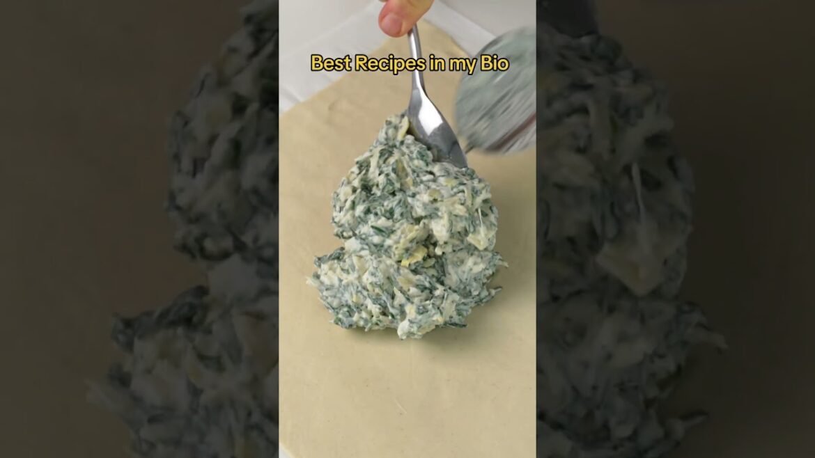 Spinach & Artichoke Puff Pastry #recipe #recipeideas #recipesforyou #recipetutorial #cooking