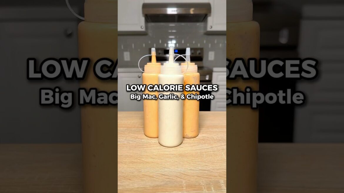 GAME-CHANGING Low Calorie Sauces #shorts #lowcalorie #sauces