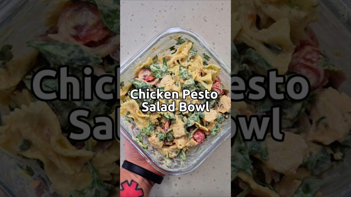 Jesse's Chicken Pesto Pasta Salad