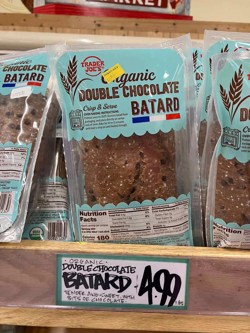 Organic Double Chocolate Batard.