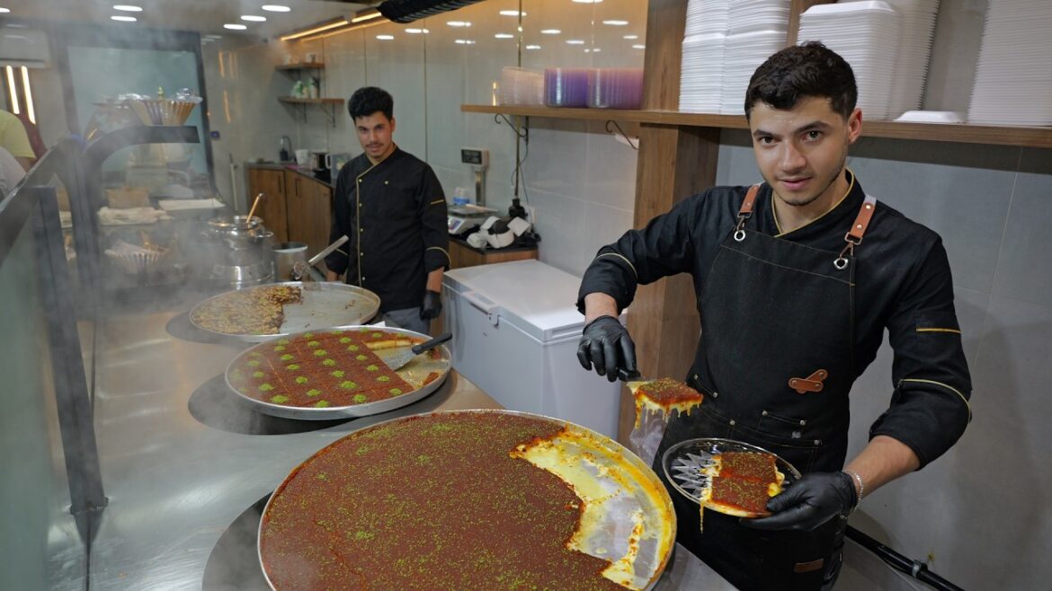 This Cheese Dessert Will Blow Your Mind | Palestinian Kunafa in Istanbul This Cheese Dessert Will Blow Your Mind | Palestinian Kunafa in Istanbul