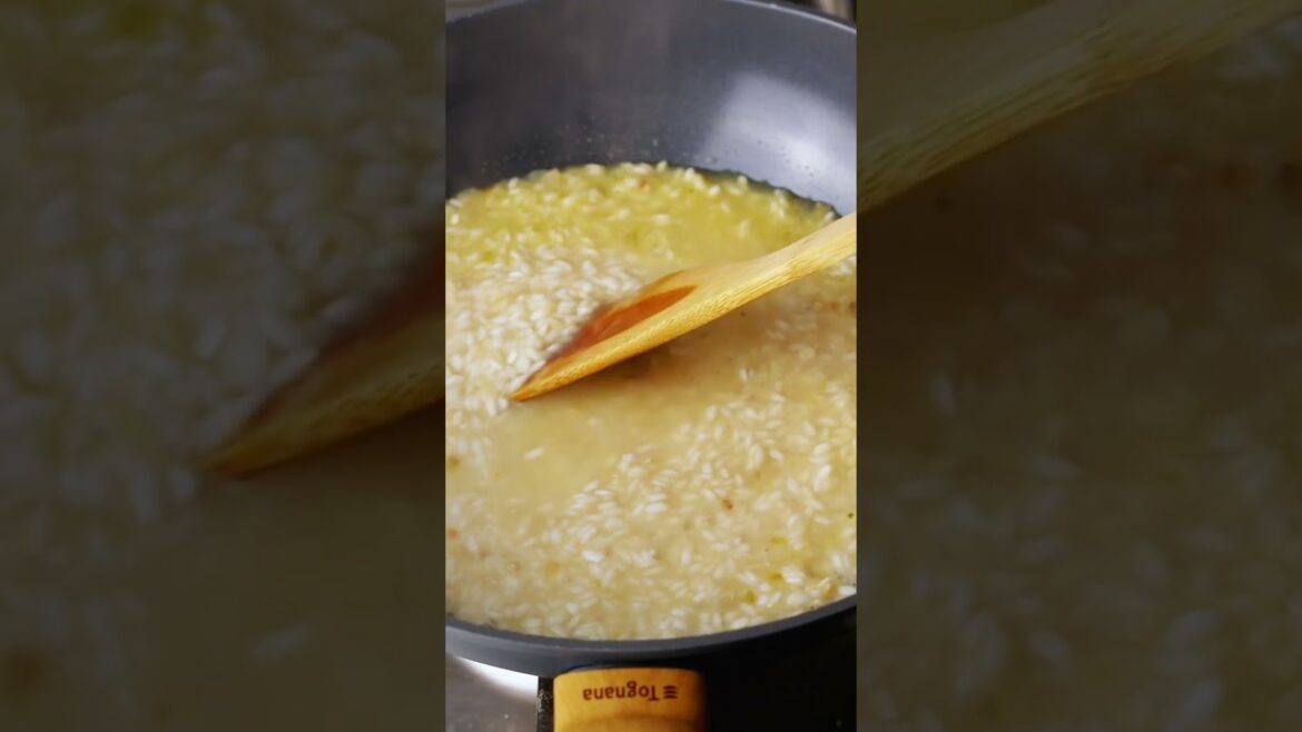 Risotto al pistacchio e mascarpone con il wok T-care