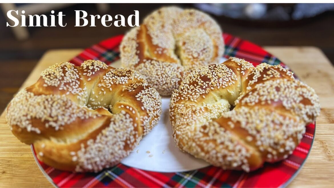 Homemade Turkish Simit Bread | Soft & Golden Sesame Rings