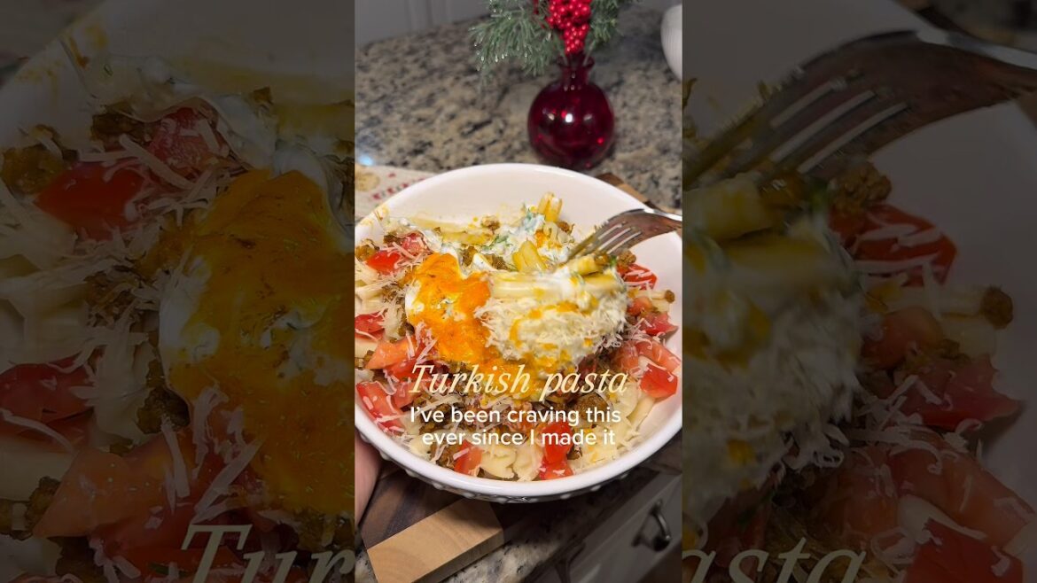 THE BEST TURKISH PASTA RECIPE THE BEST TURKISH PASTA RECIPE
