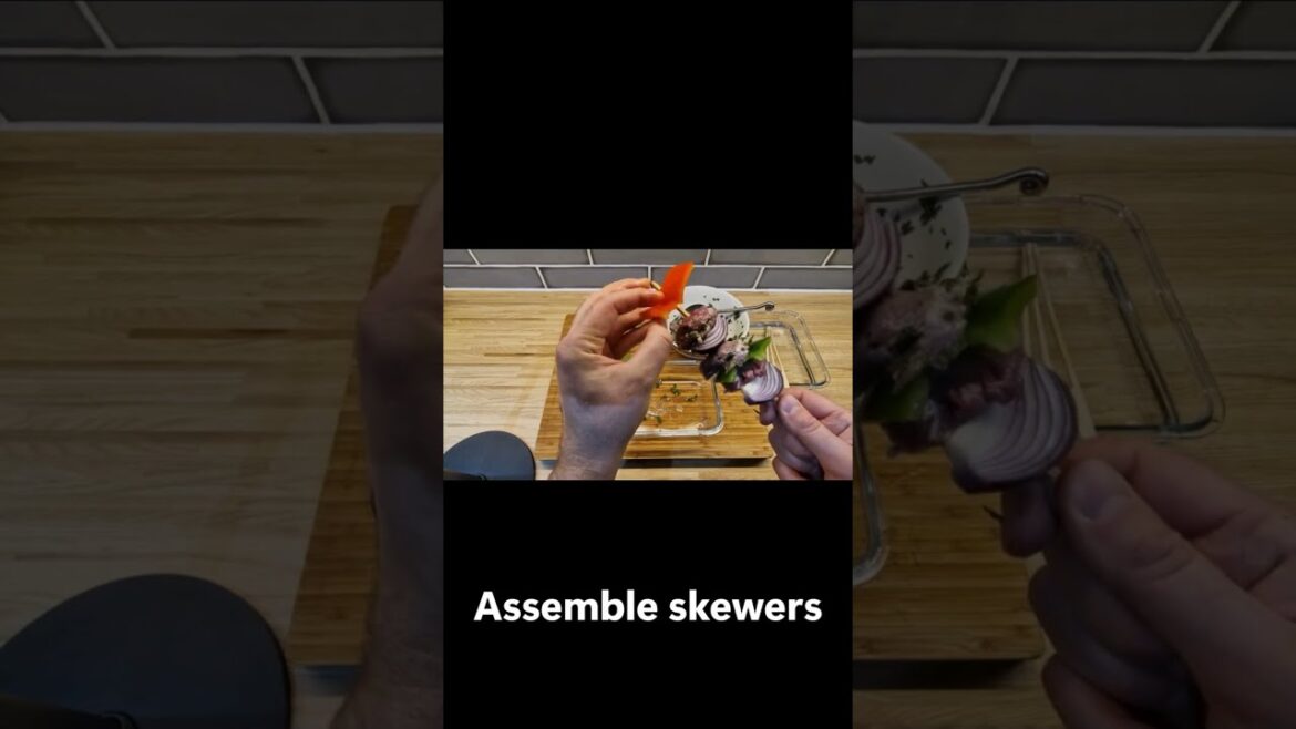 Minty Greek-Style Lamb Kebabs with Greek Feta Salad Recipe #food #cooking #recipe #healthyfood Minty Greek-Style Lamb Kebabs with Greek Feta Salad Recipe #food #cooking #recipe #healthyfood