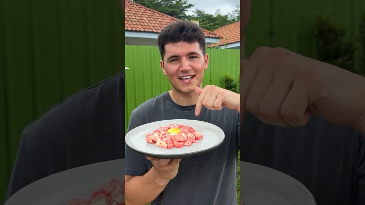 Cooking Steak For A Lion