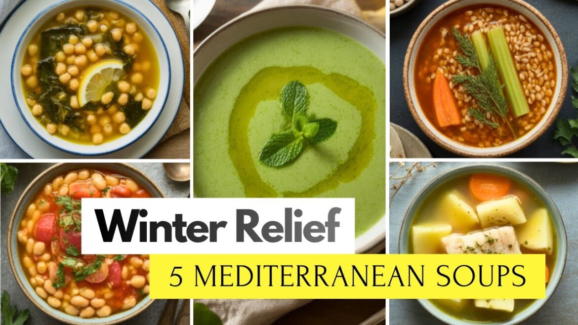 5 Mediterranean Soups to Calm Your Nervous System
