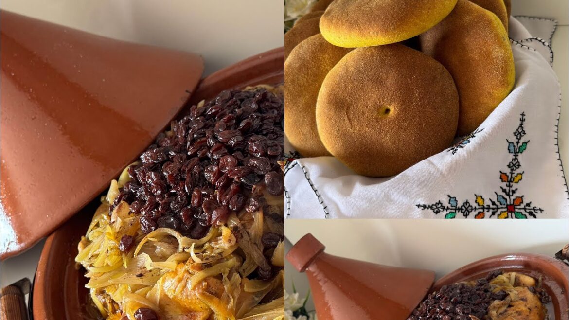 Routine di Pranzo! Tajin di pollo! E Pane con Curcuma e Cumino !Ricette Tipiche della Cucina Marocch Routine di Pranzo! Tajin di pollo! E Pane con Curcuma e Cumino !Ricette Tipiche della Cucina Marocch