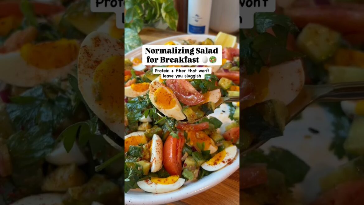 Breakfast Egg Salad (Healthy Egg Salad Recipe!) #breakfastrecipe #eggsalad