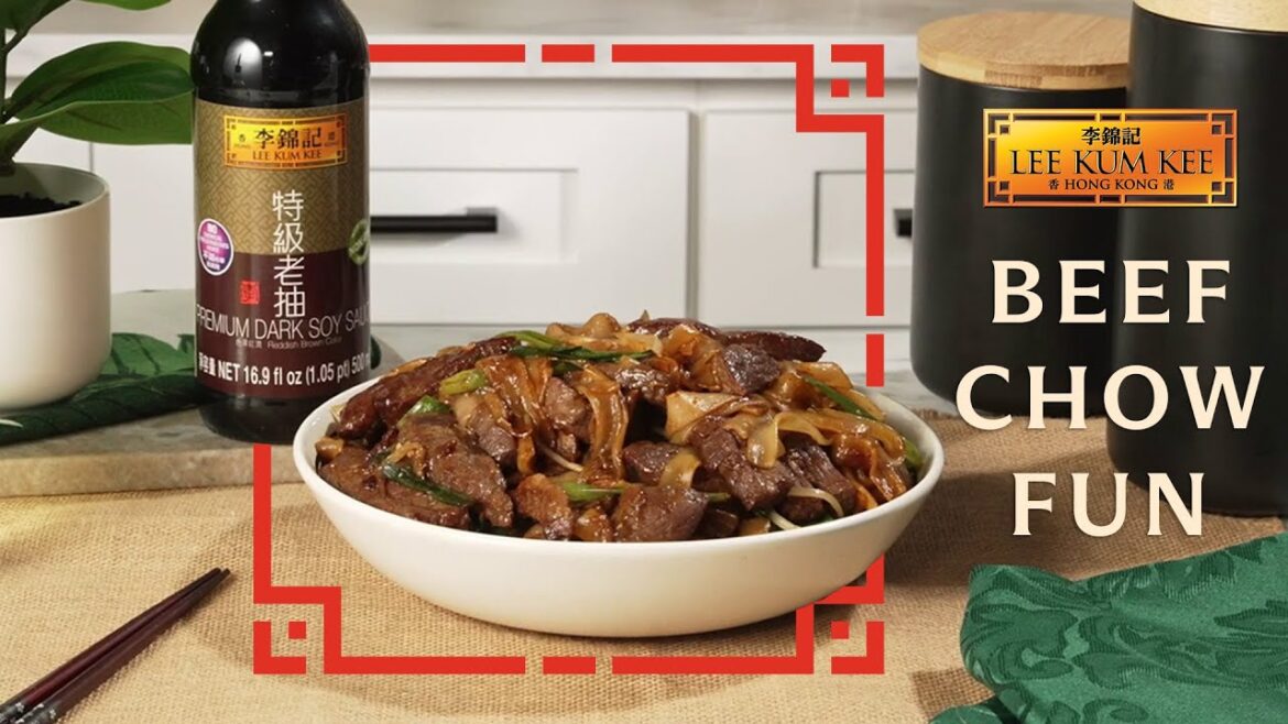 Beef Chow Fun Noodles Recipe | Lee Kum Kee