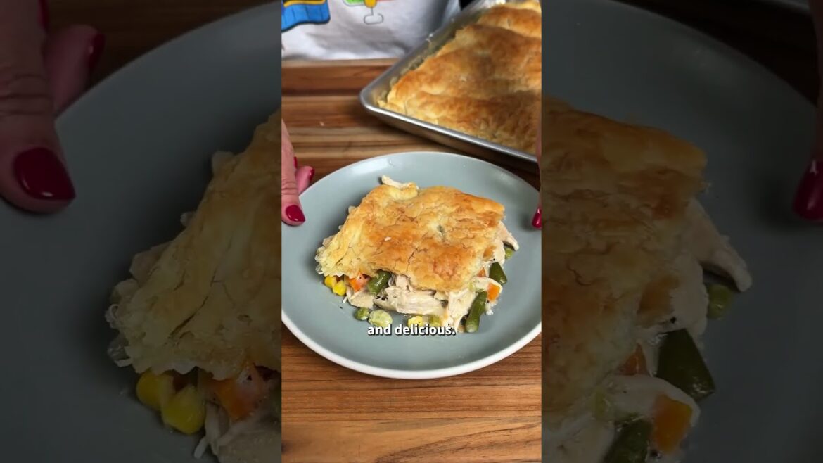 Sheet Pan Chicken Pot Pie Recipe