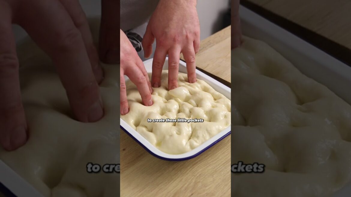 A Stupid Simple Focaccia Recipe...  #recipe #cooking