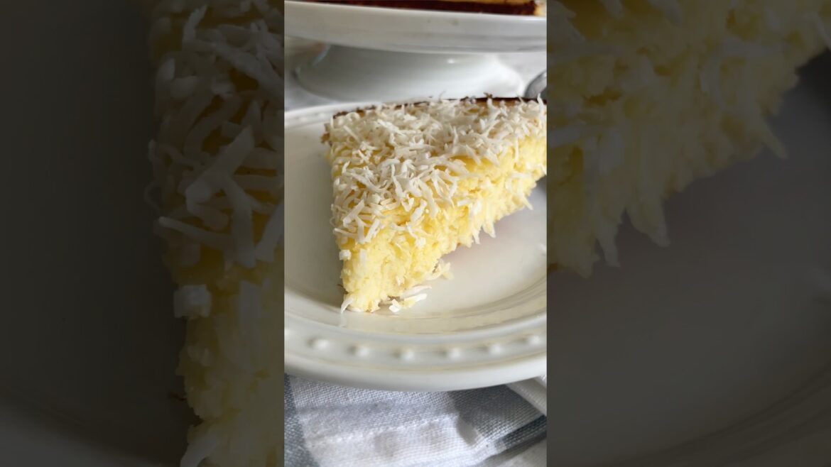 Coconut Ricotta Cake - #glutenfreebaking