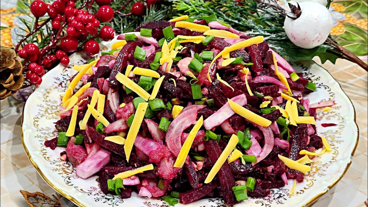 Необыкновенно простой и вкусный САЛАТ из банальной СВЕКЛЫ.