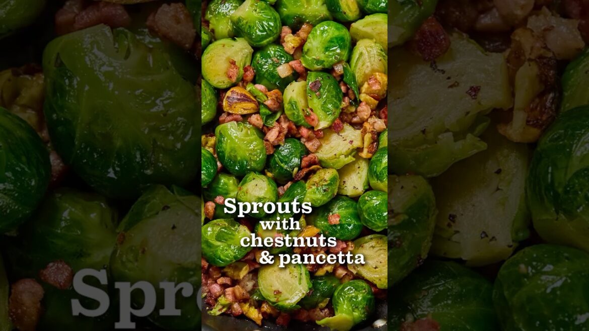 Angela Hartnett makes sprouts with chestnuts and pancetta | Waitrose | Dish Podcast